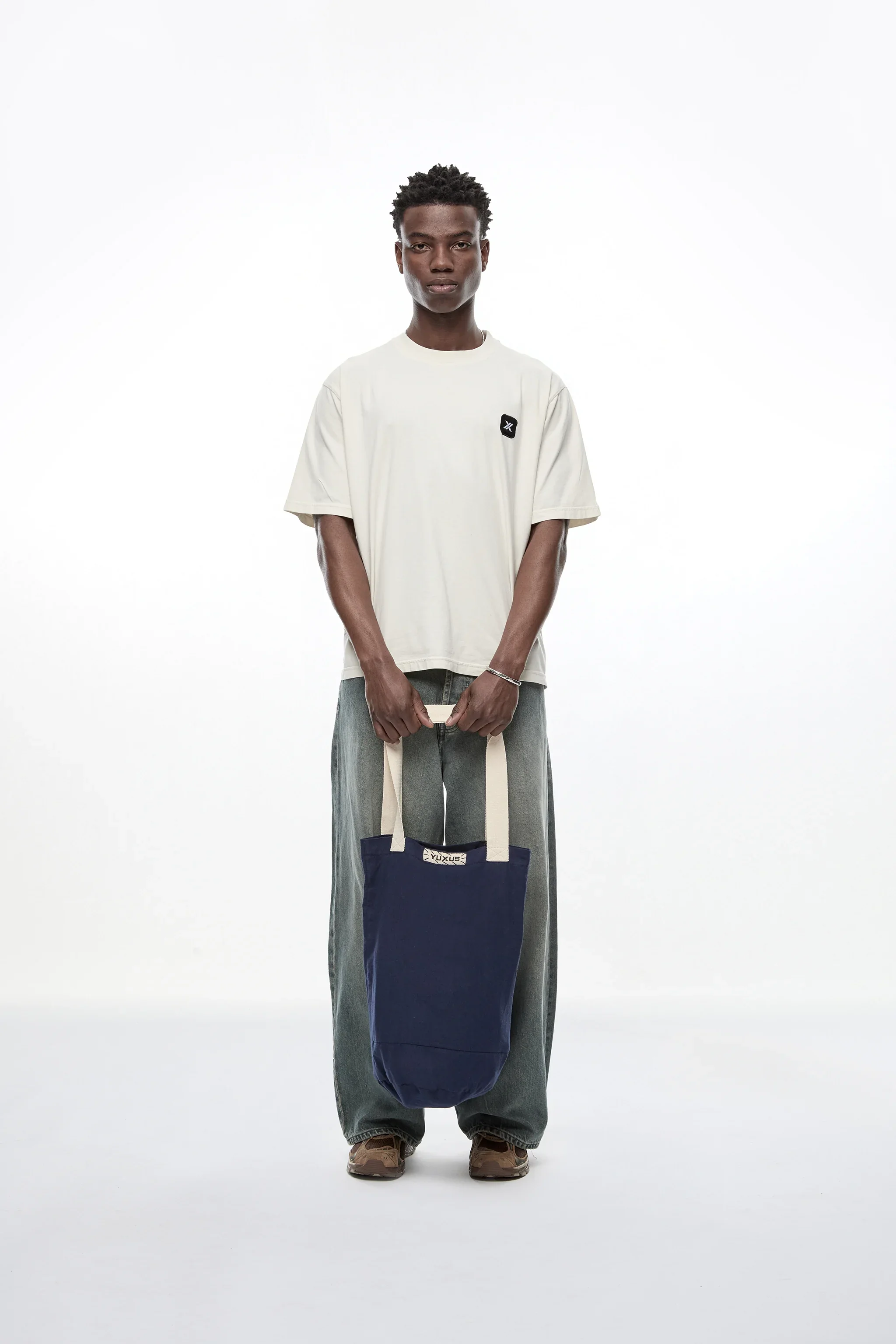 BLUE "LINEN" BAG - Image 10