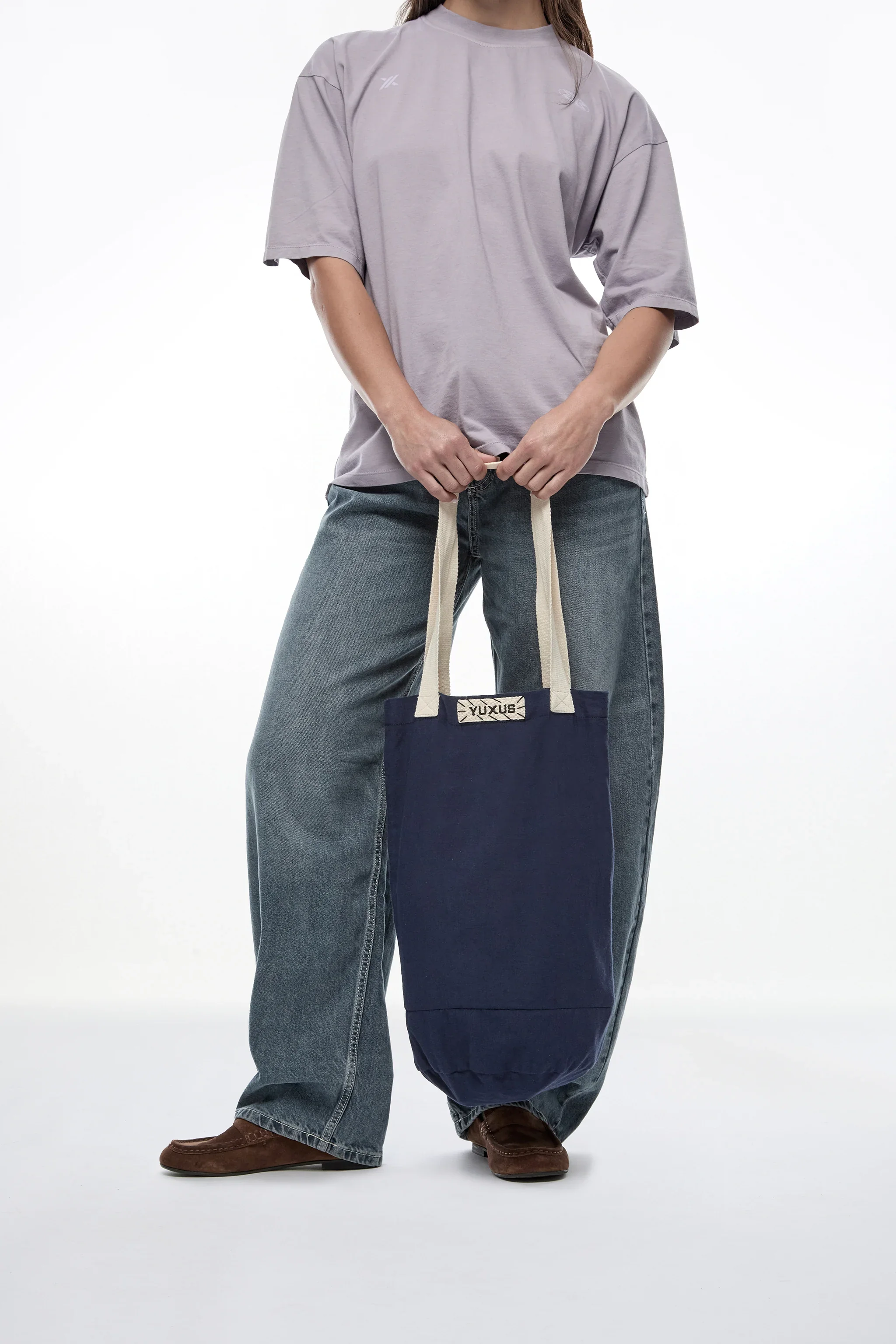 BLUE "LINEN" BAG - Image 7