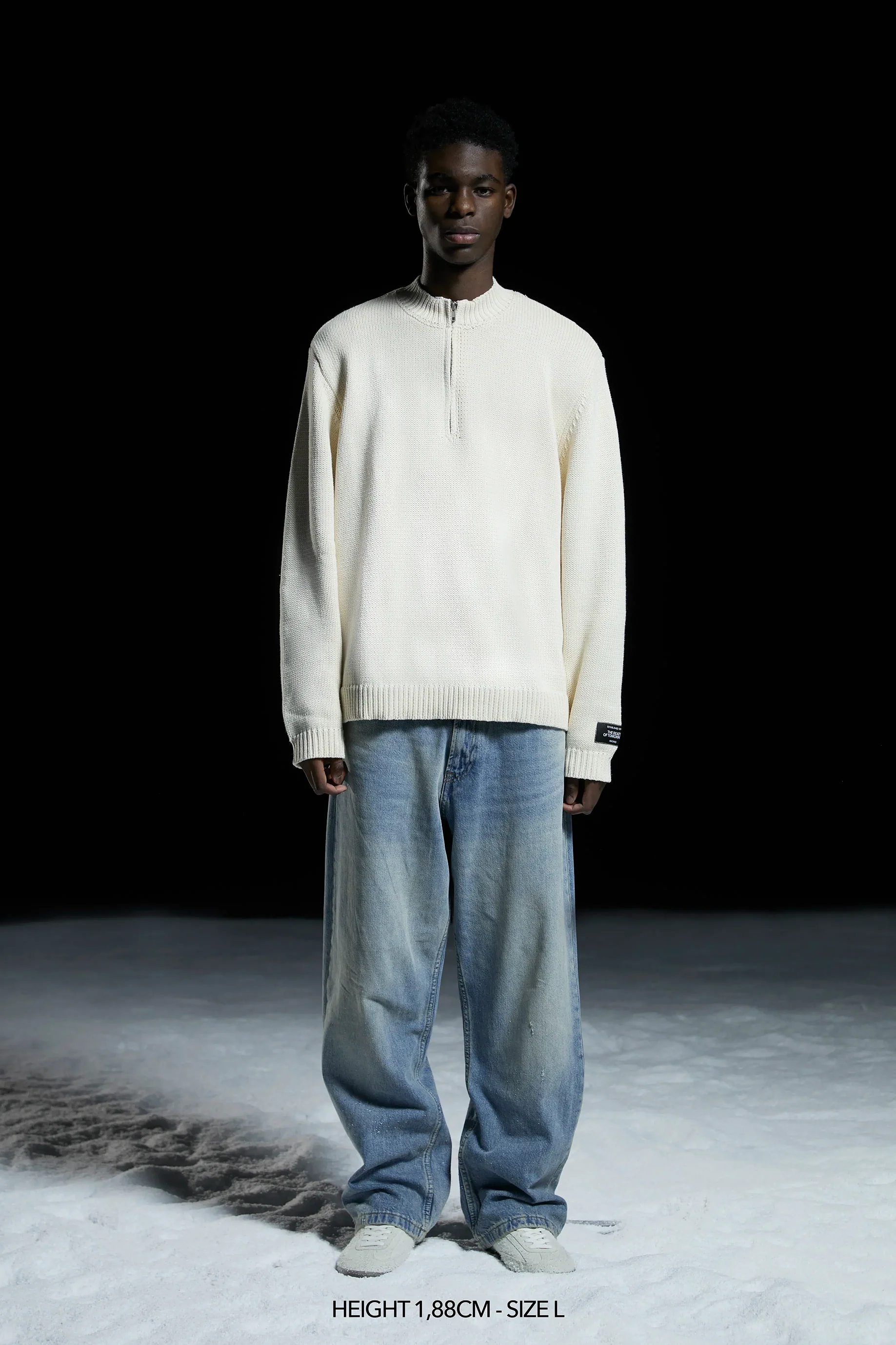 BREEZE "ATLAS" KNITTED HALF ZIP - Image 4