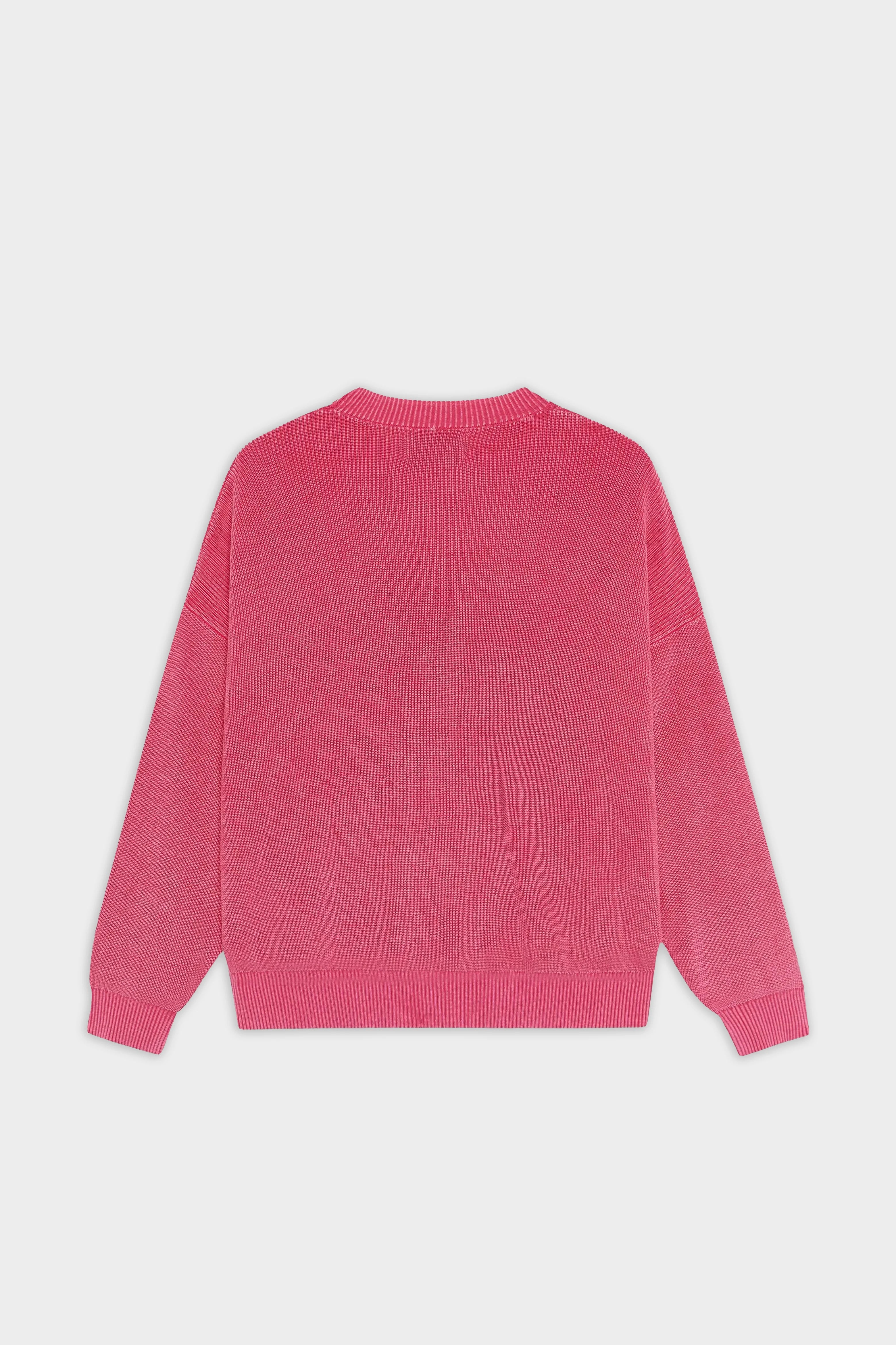 CERISE "VOYAGER" KNIT SWEATER - Image 3