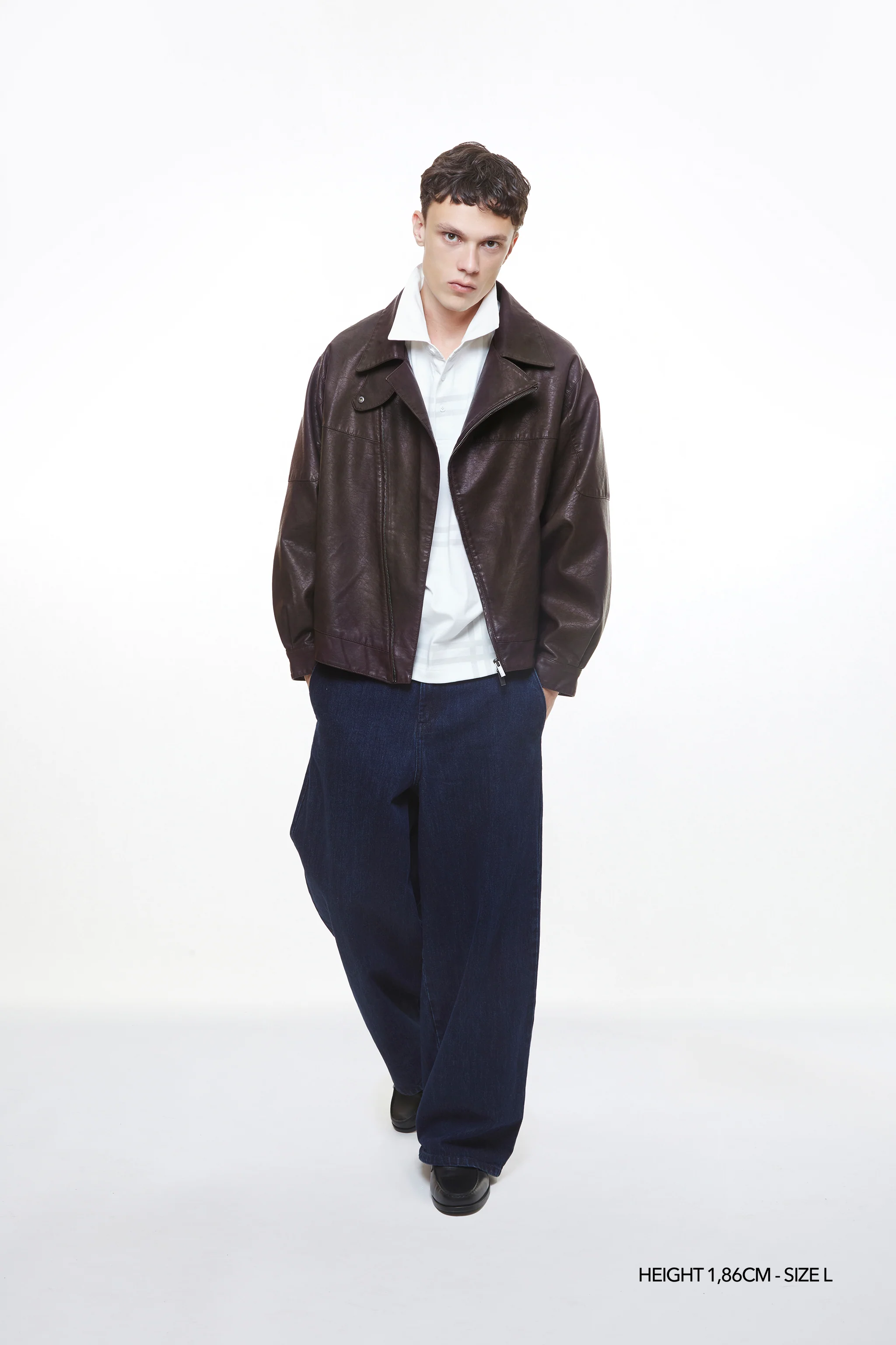 CHOCO "WINDY" PU LEATHER JACKET - Image 10