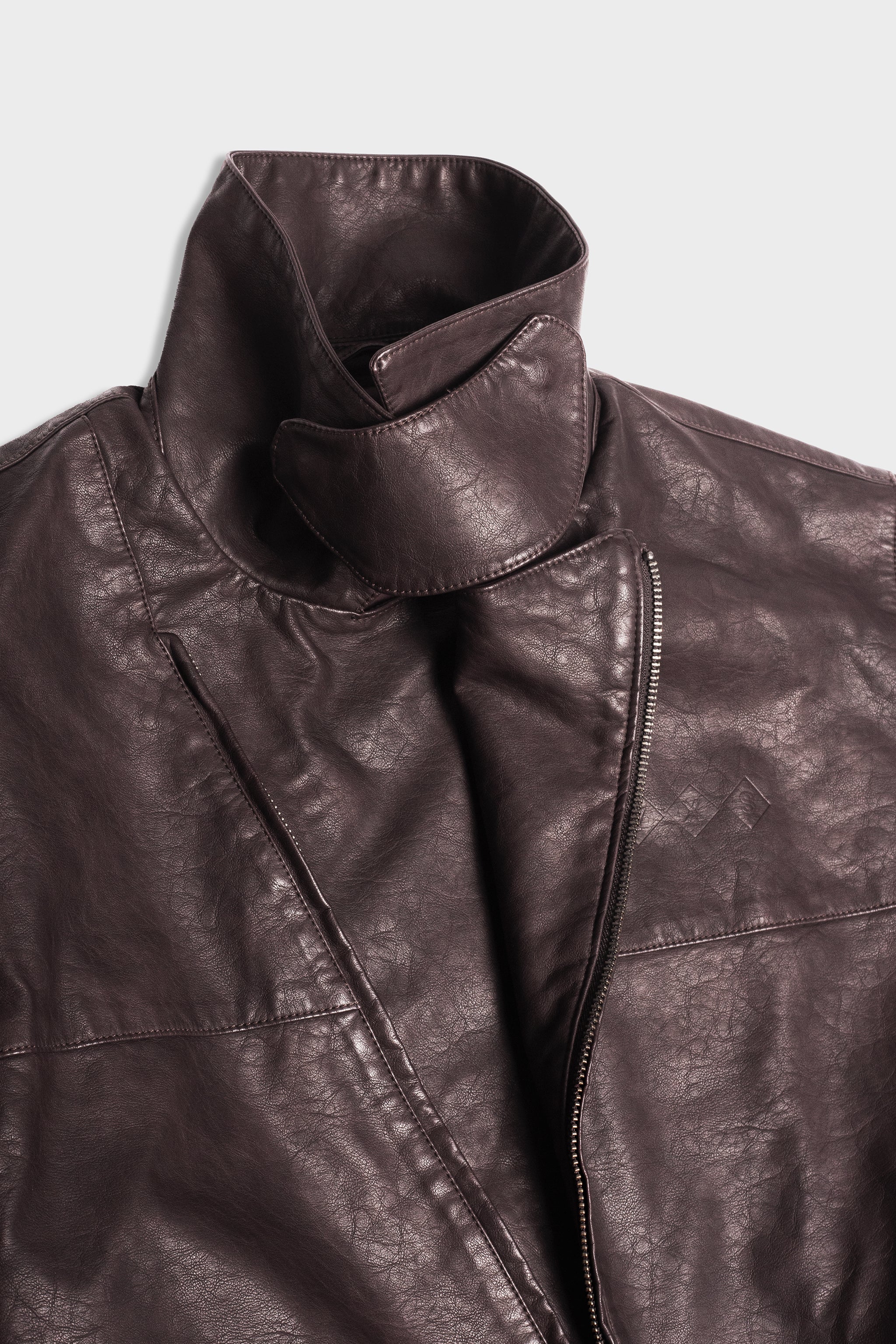 CHOCO "WINDY" PU LEATHER JACKET - Image 13