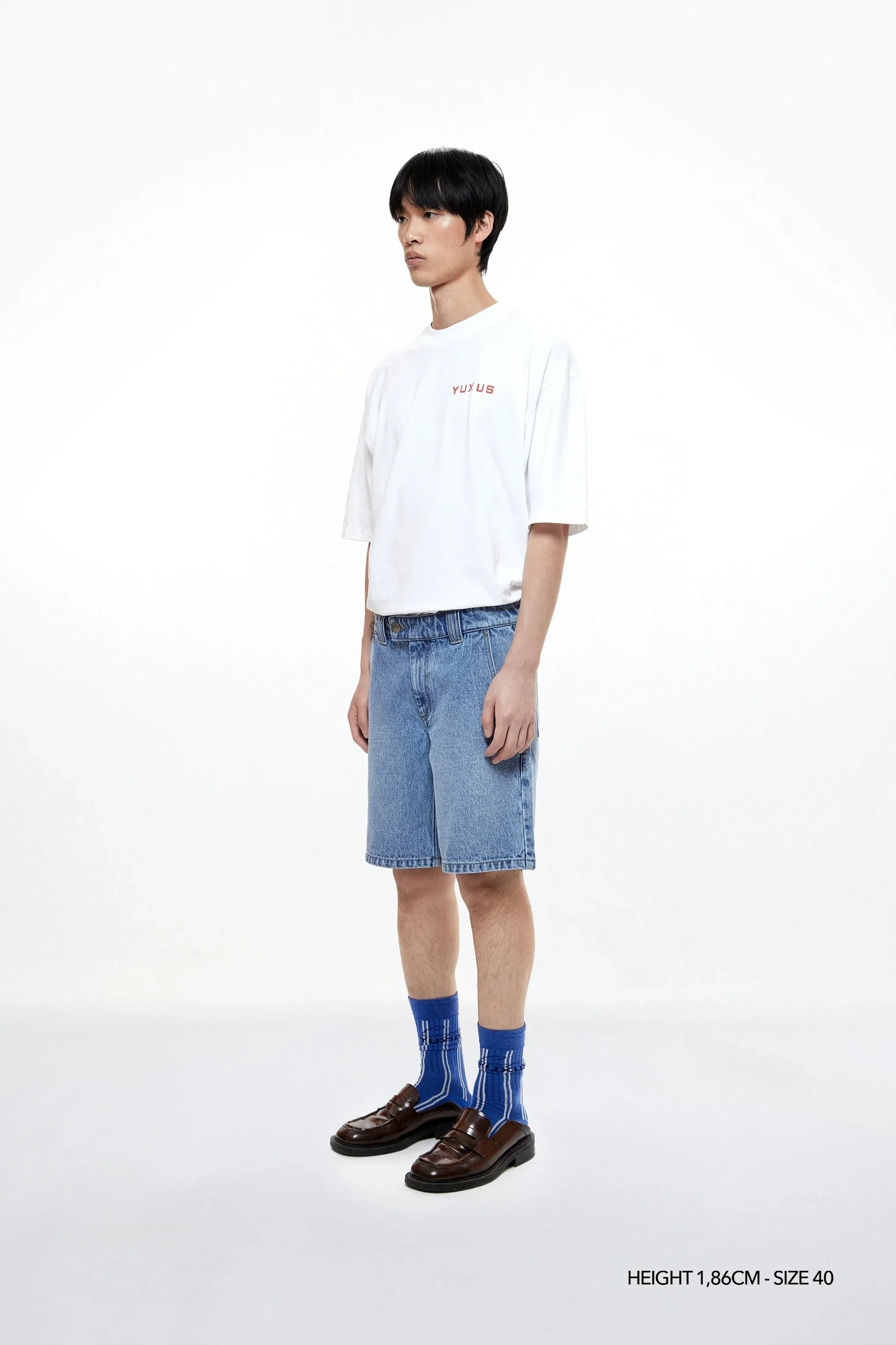 CLIFF "LE CLUB" DENIM SHORTS - Image 9