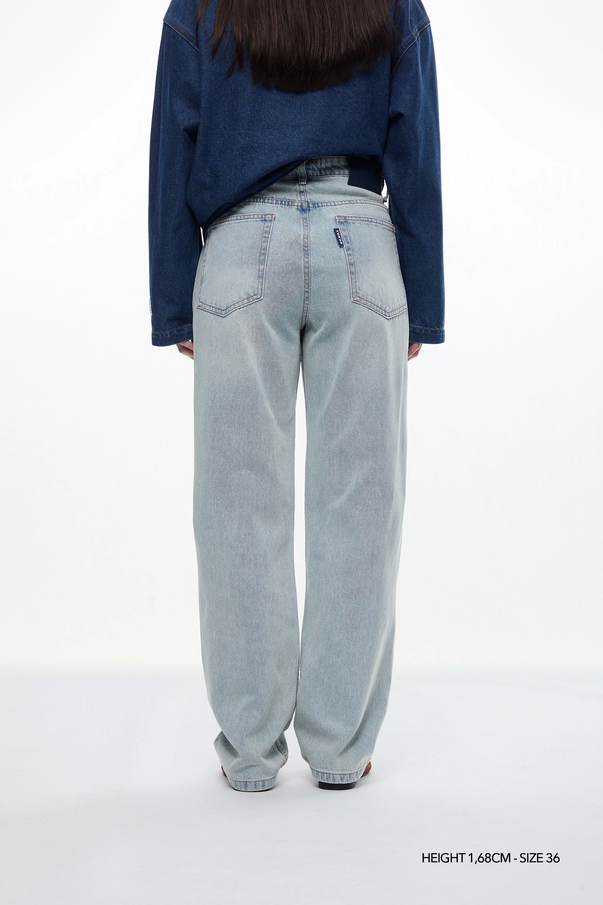 IRIS "THREADS" DENIM PANTS - Image 11