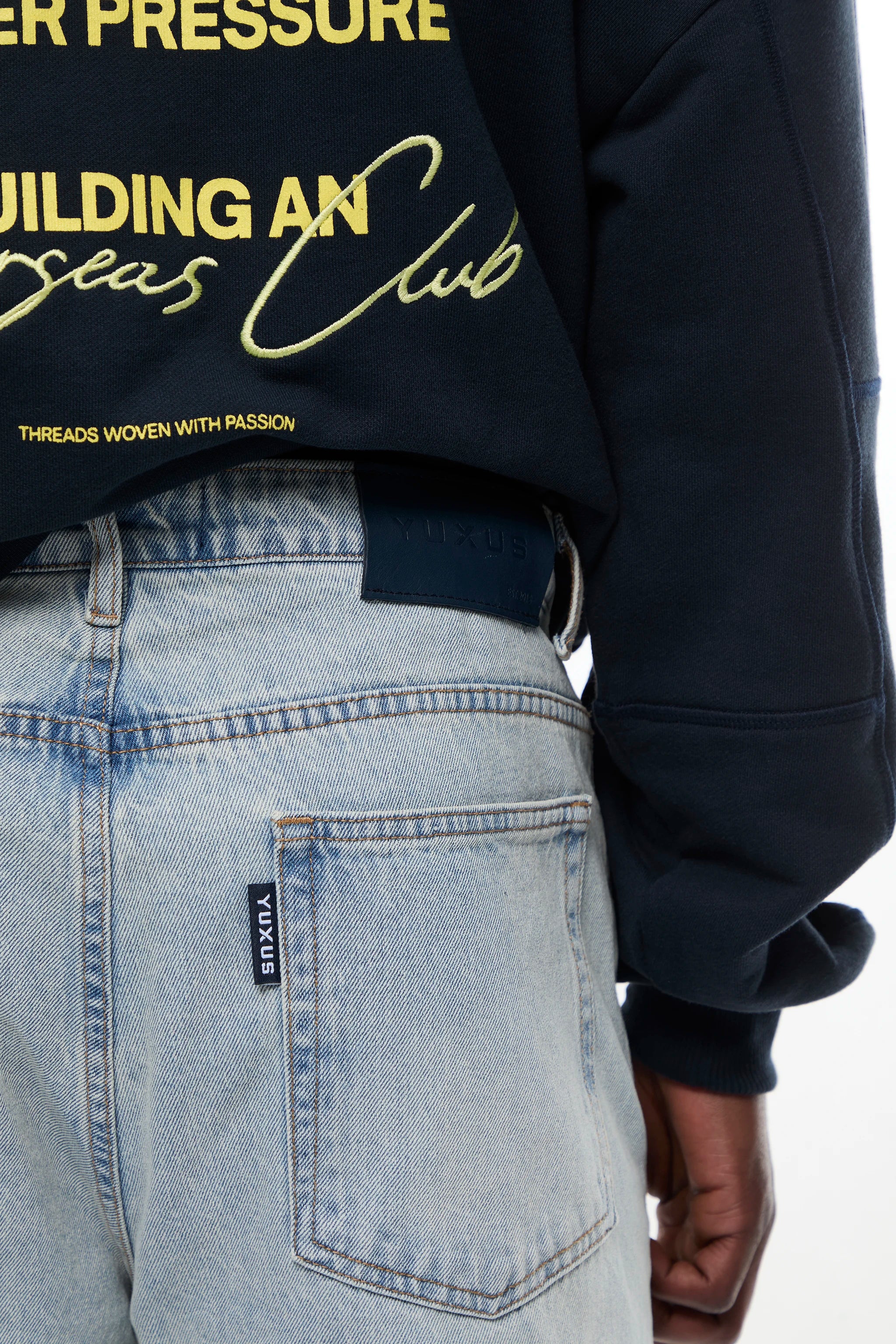 IRIS "THREADS" DENIM PANTS - Image 6