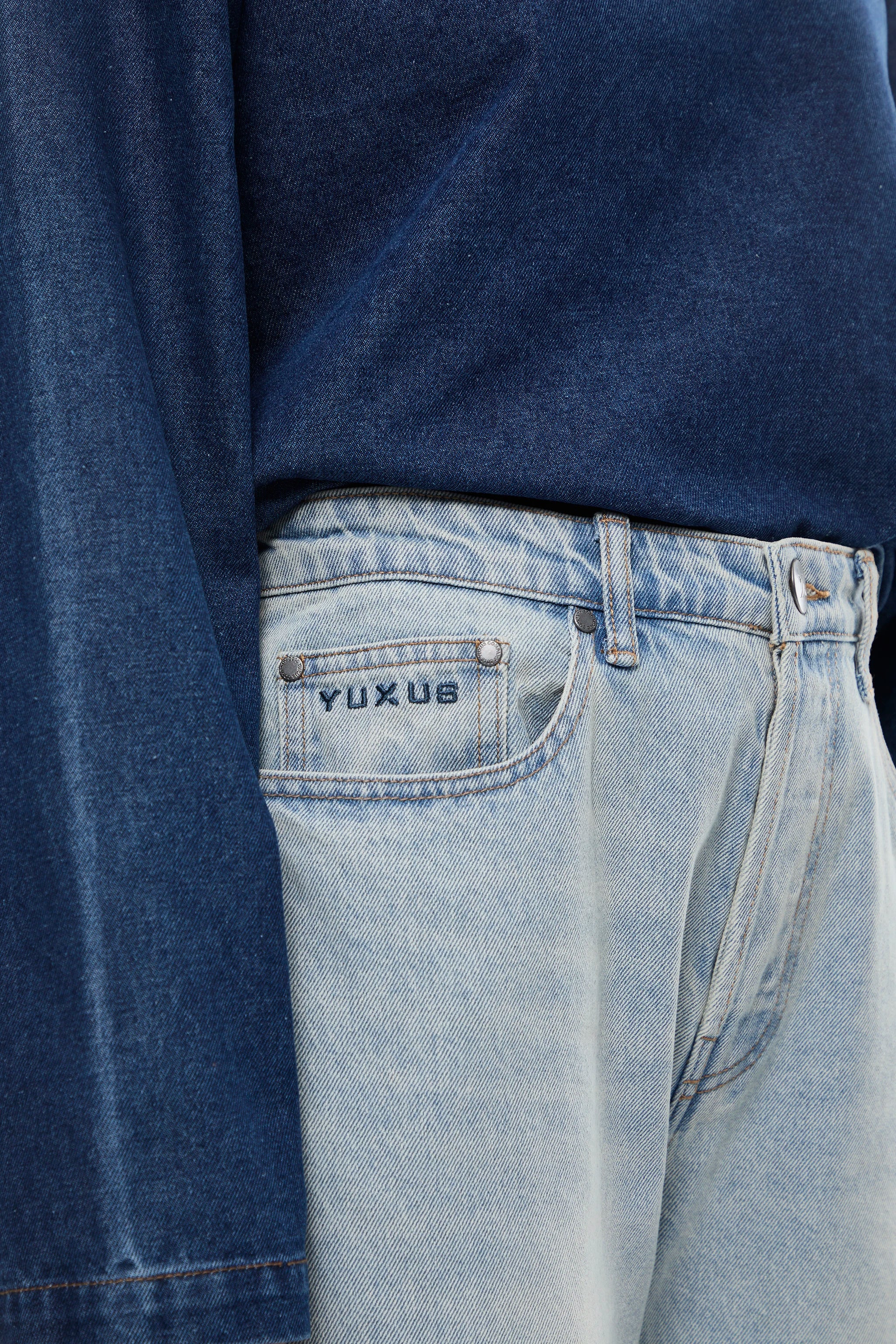 IRIS "THREADS" DENIM PANTS - Image 8