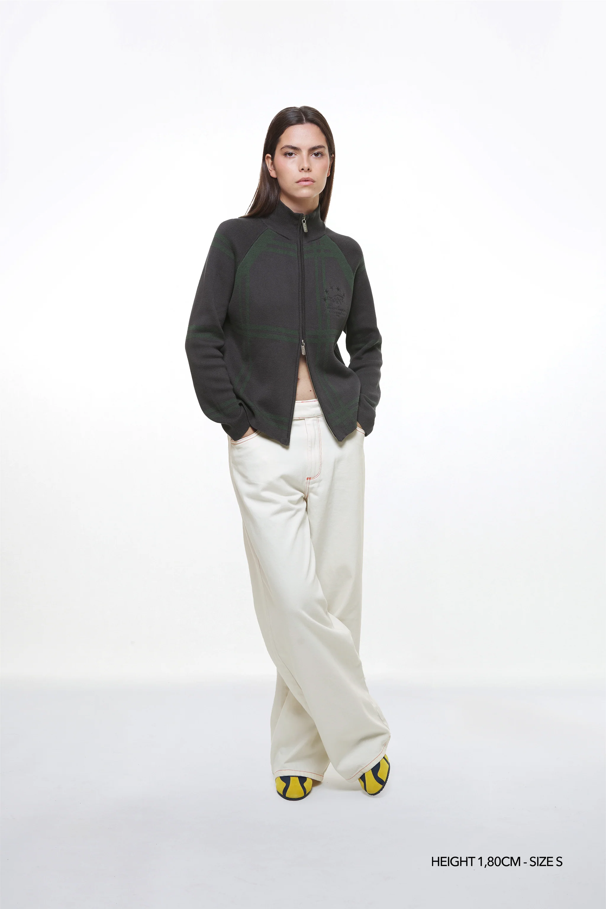 COBBLE "WINDY" KNITTED ZIP - Image 3