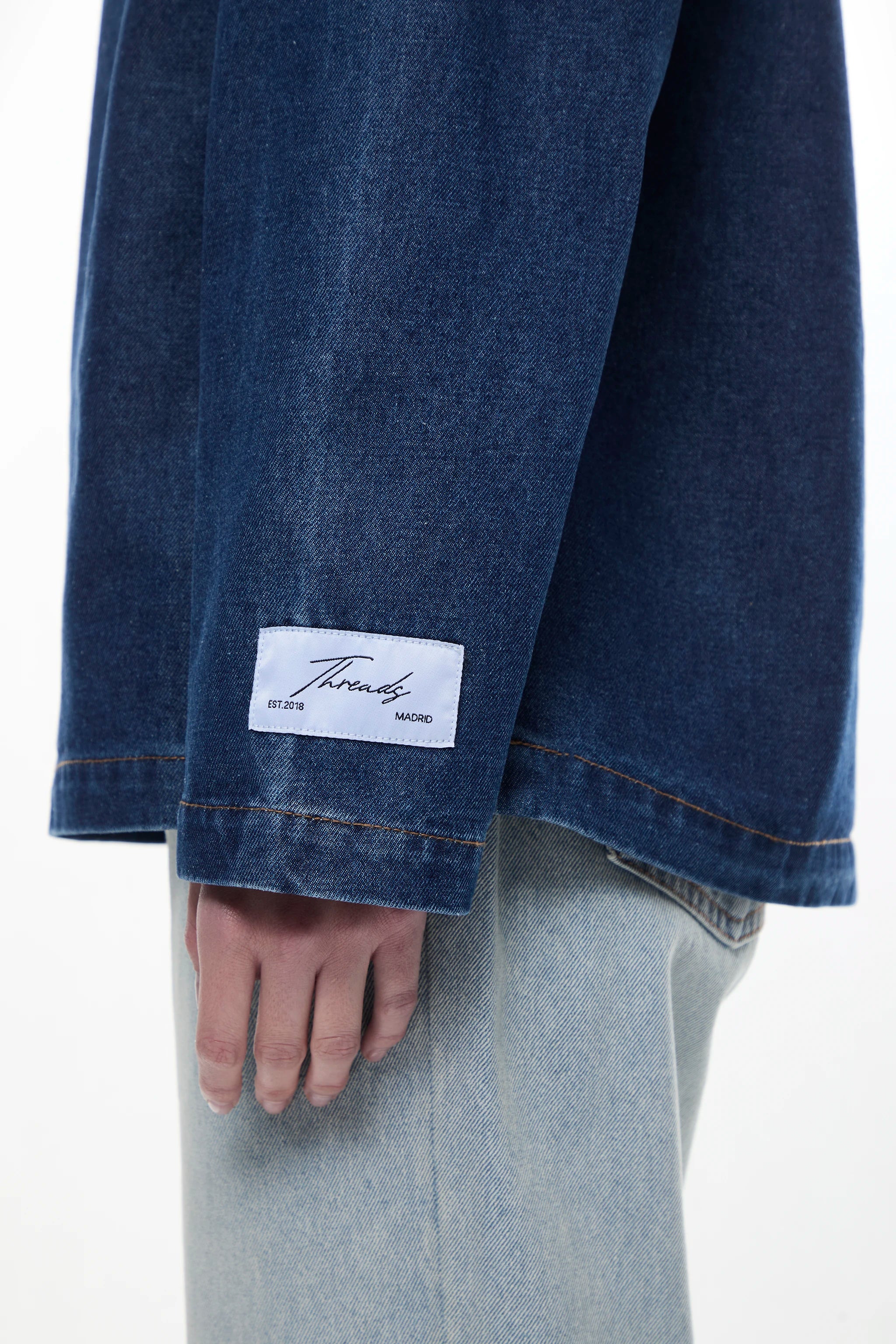 COSMIC "THREADS" DENIM POLO - Image 3