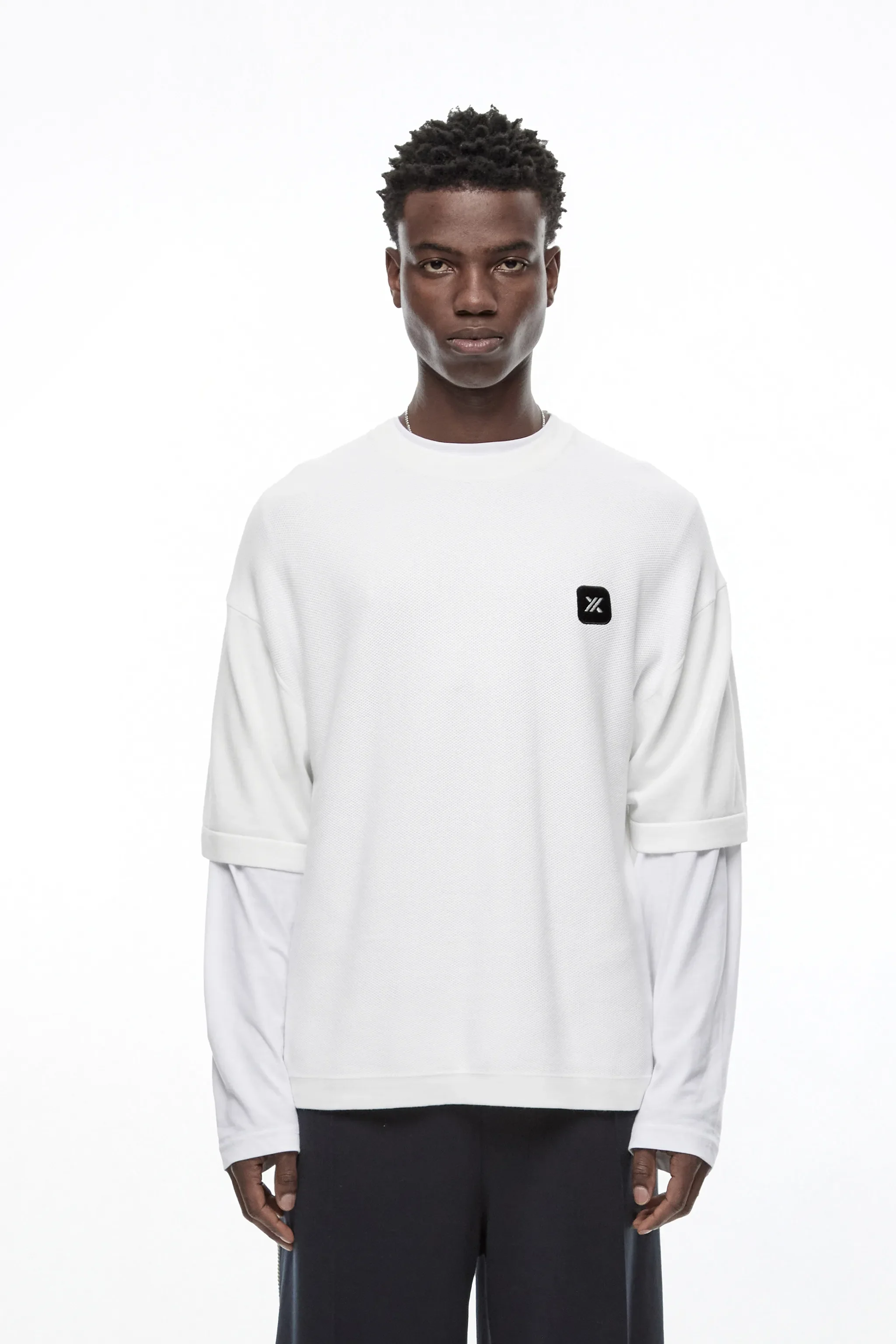 CRYSTAL "GENESIS" KNITTED T-SHIRT - Image 7