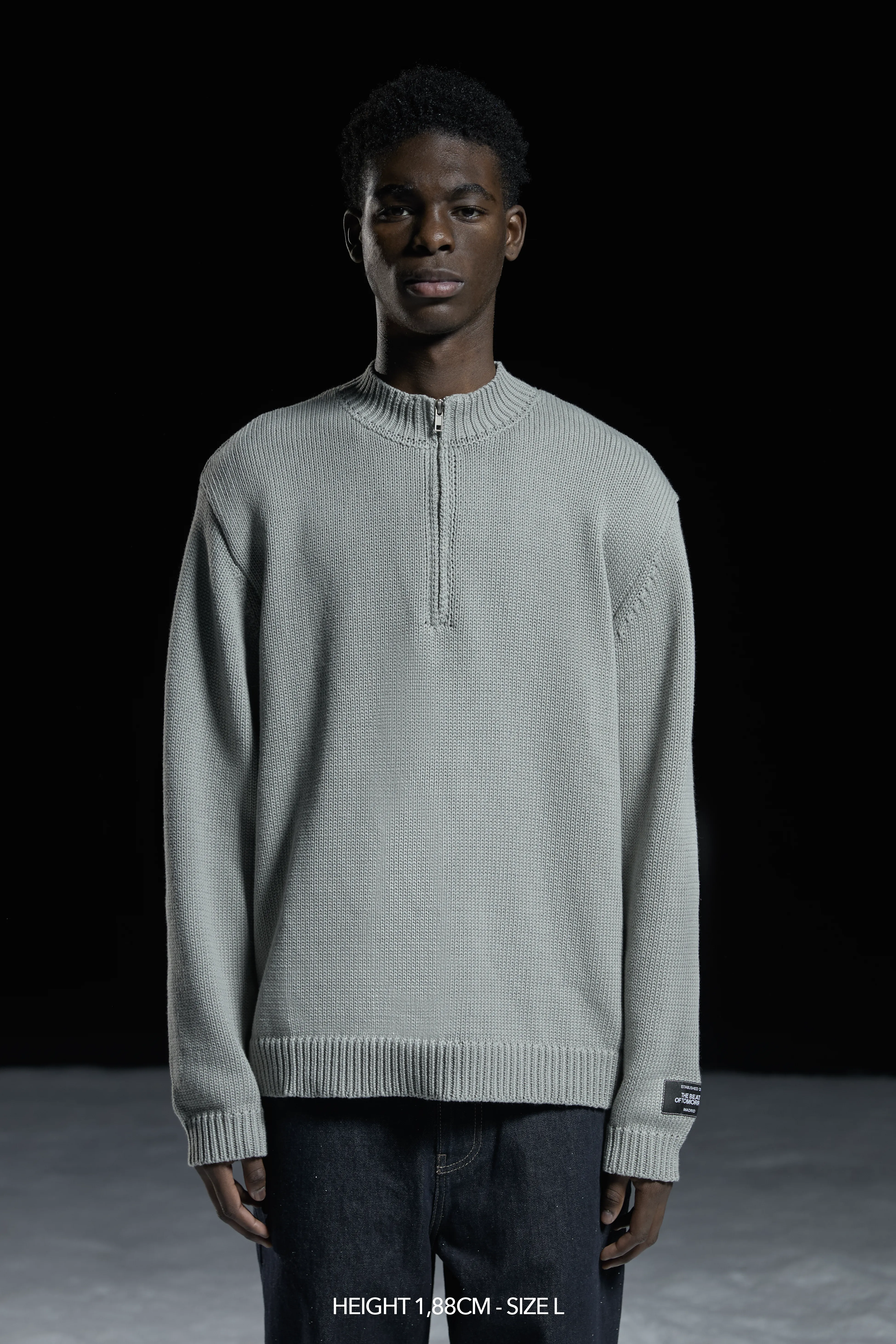 GLINT "ATLAS" KNITTED HALF ZIP - Image 6
