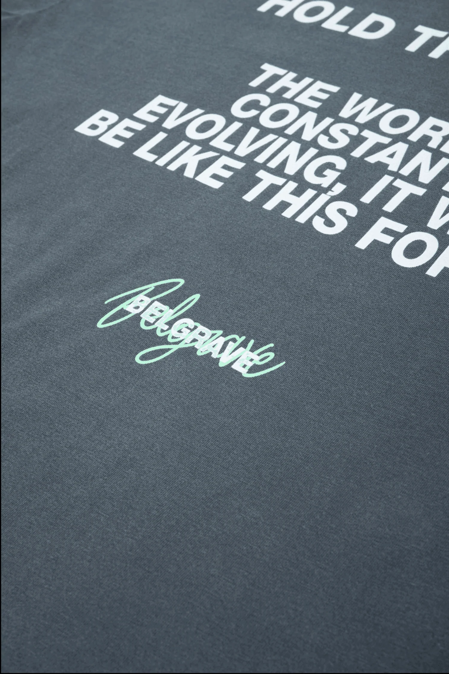 GRAPHITE "BELGRAVE" T-SHIRT - Image 3