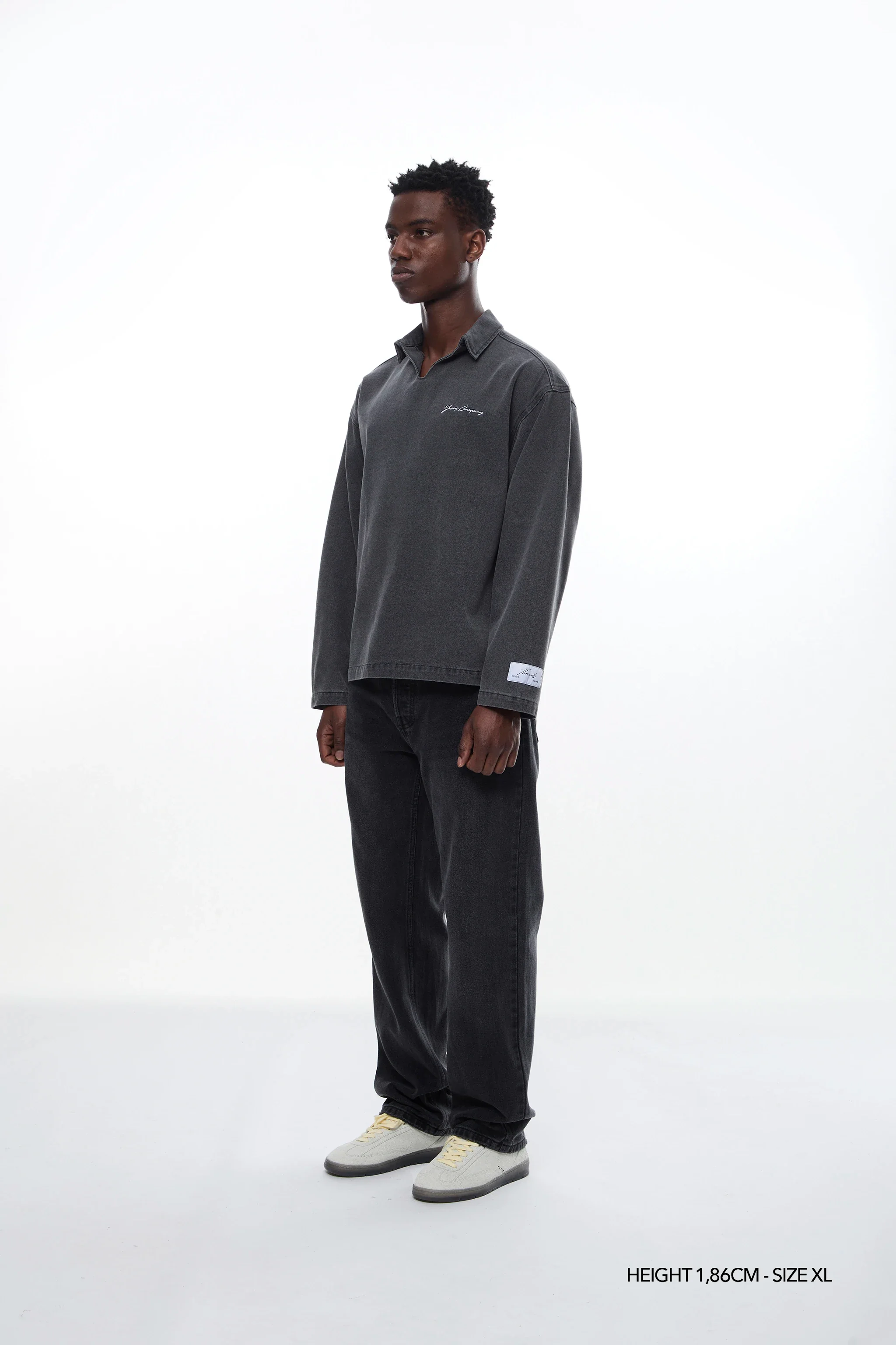 JETGRAY "THREADS" DENIM POLO - Image 5