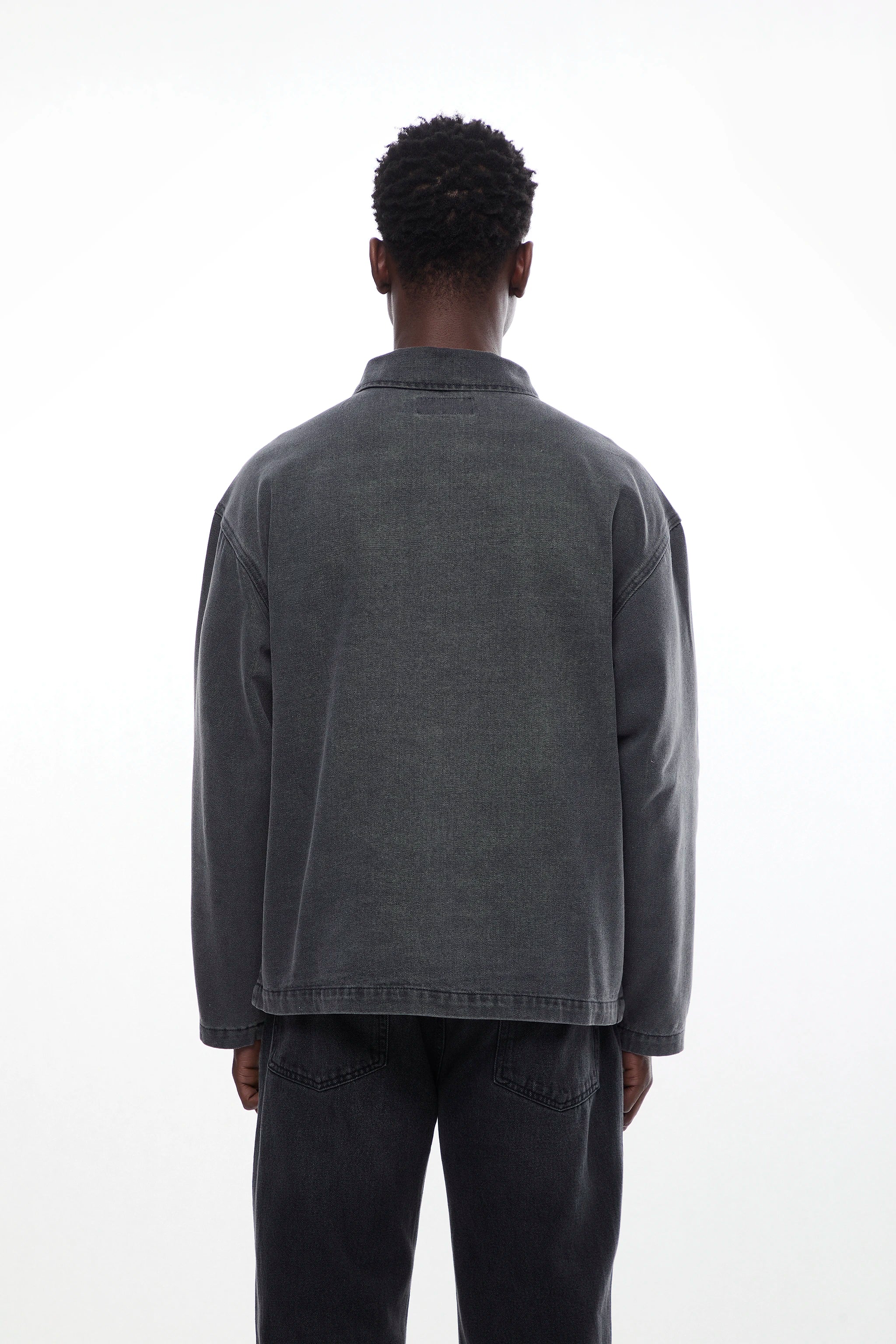 JETGRAY "THREADS" DENIM POLO - Image 7