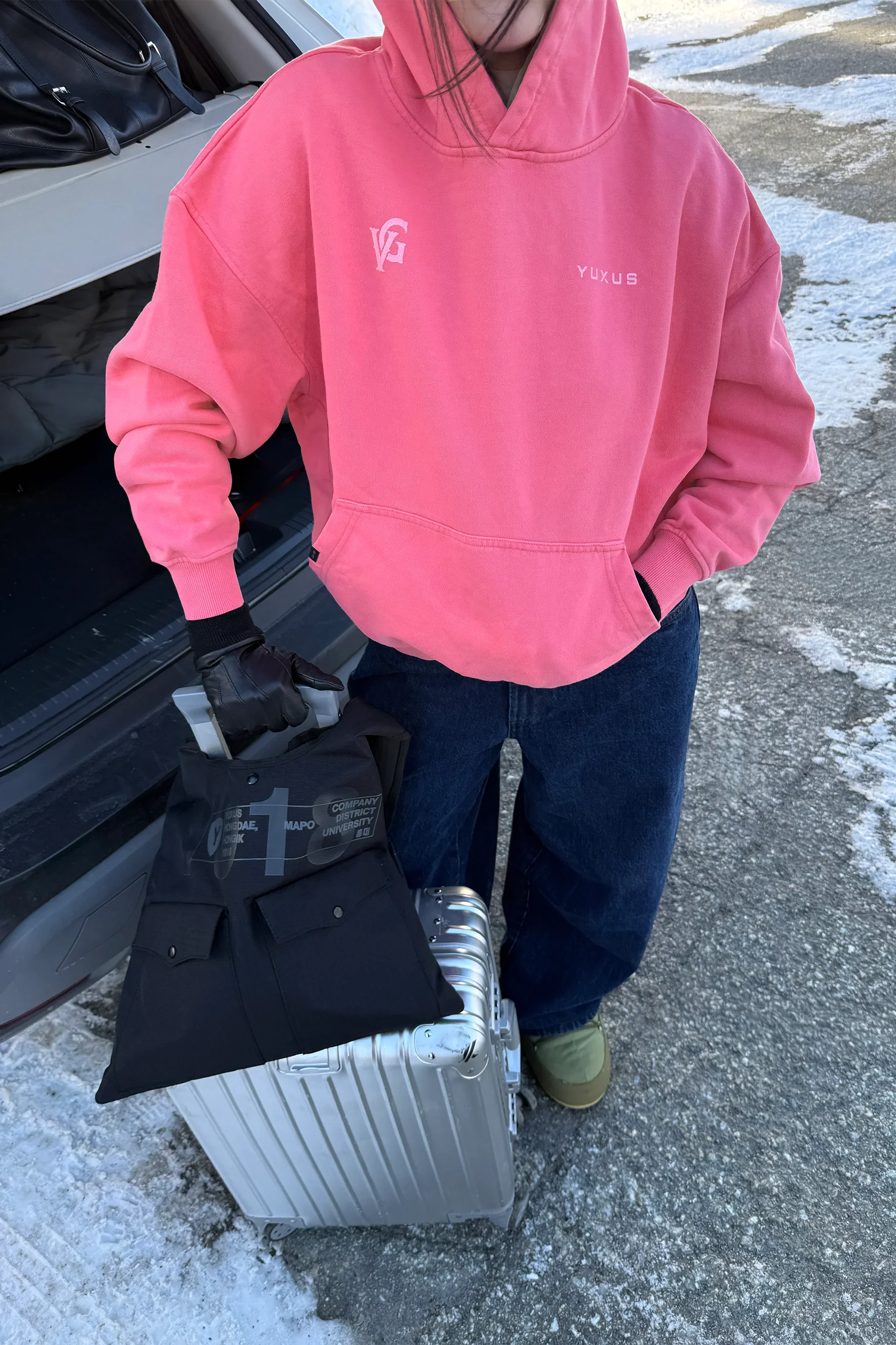 MAGENTA "VANGUARD" HOODIE - Image 5