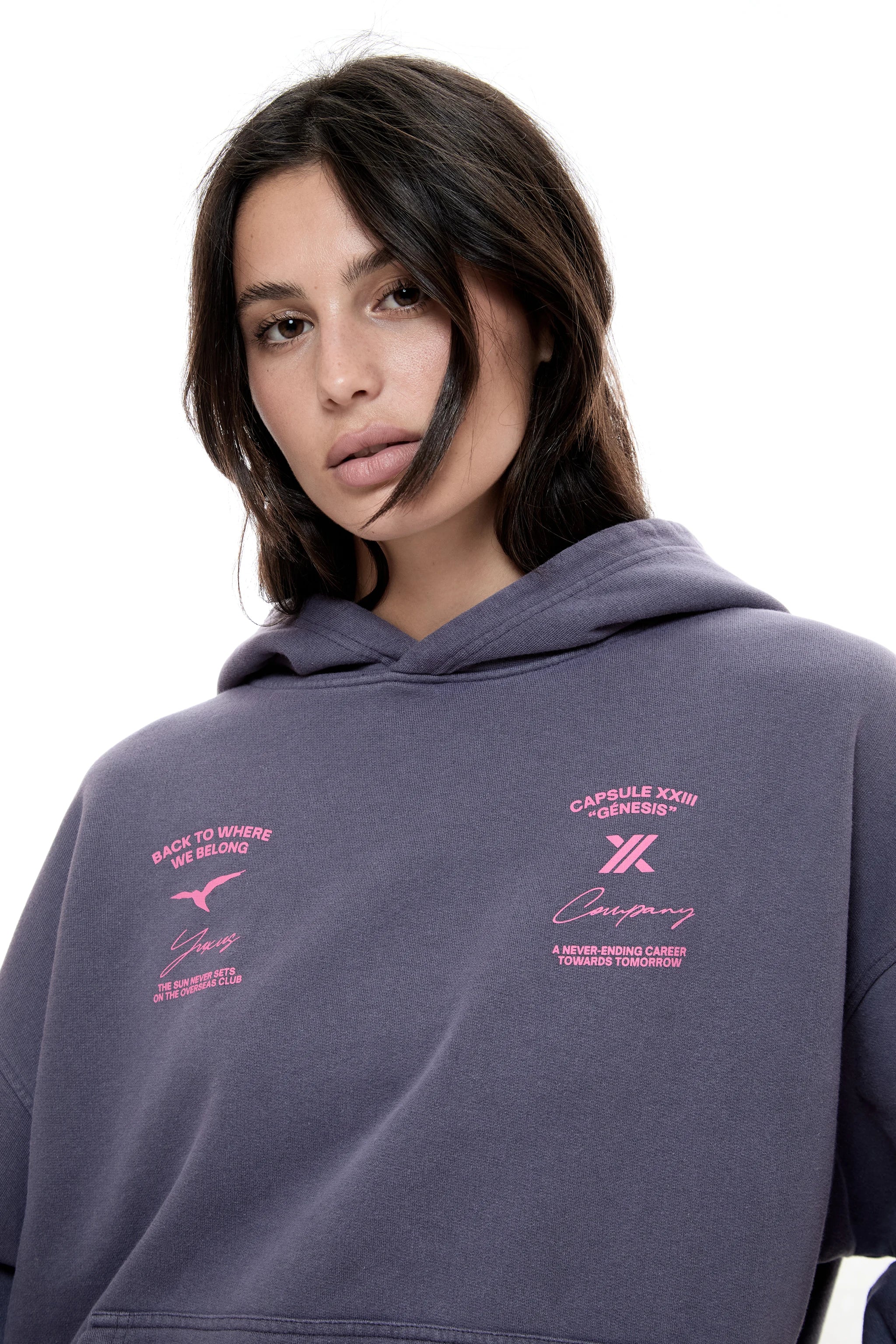 MAUVE "GENESIS" HOODIE - Image 8