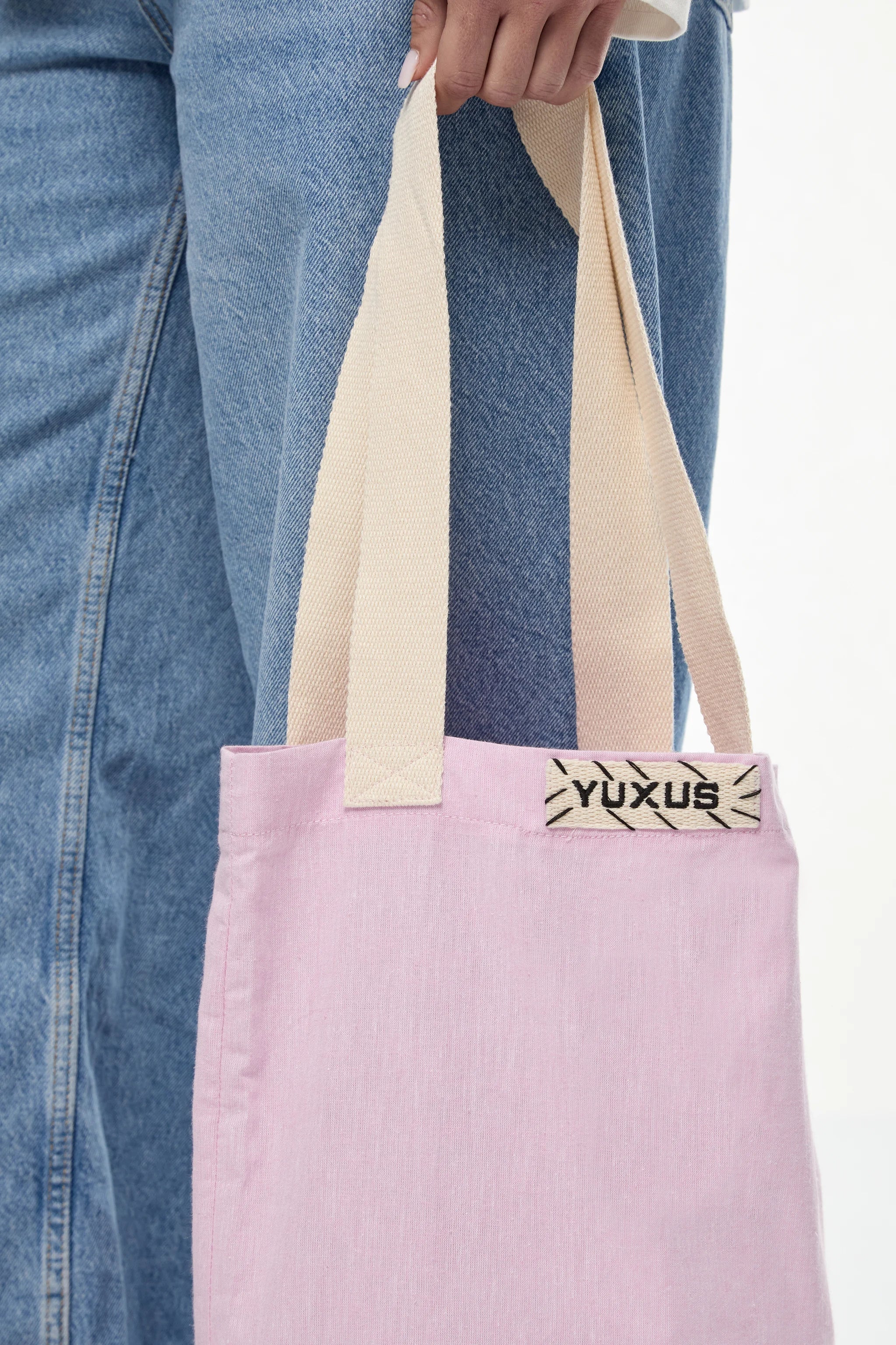 PINK "LINEN" BAG - Image 3