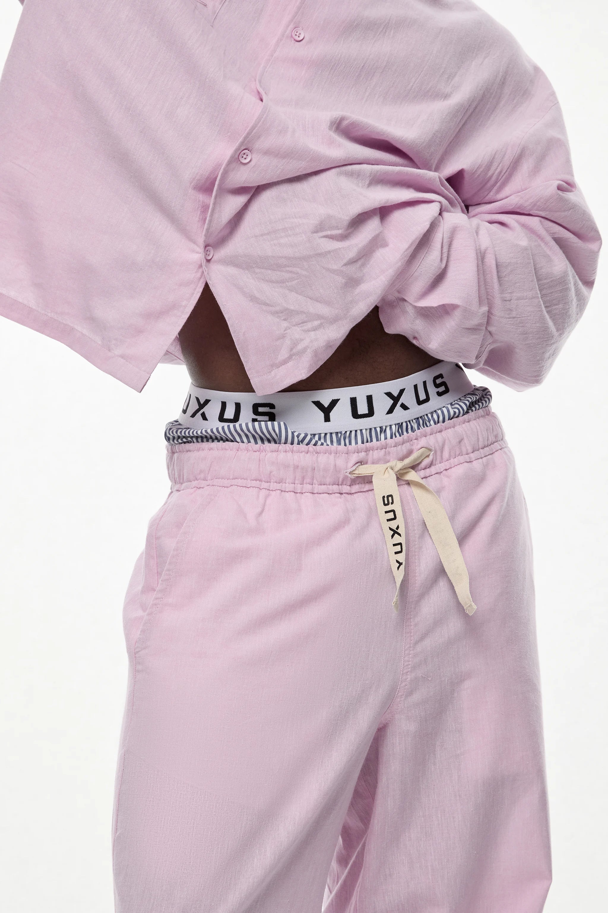 RASPBERRY "LINEN" PANTS - Image 5
