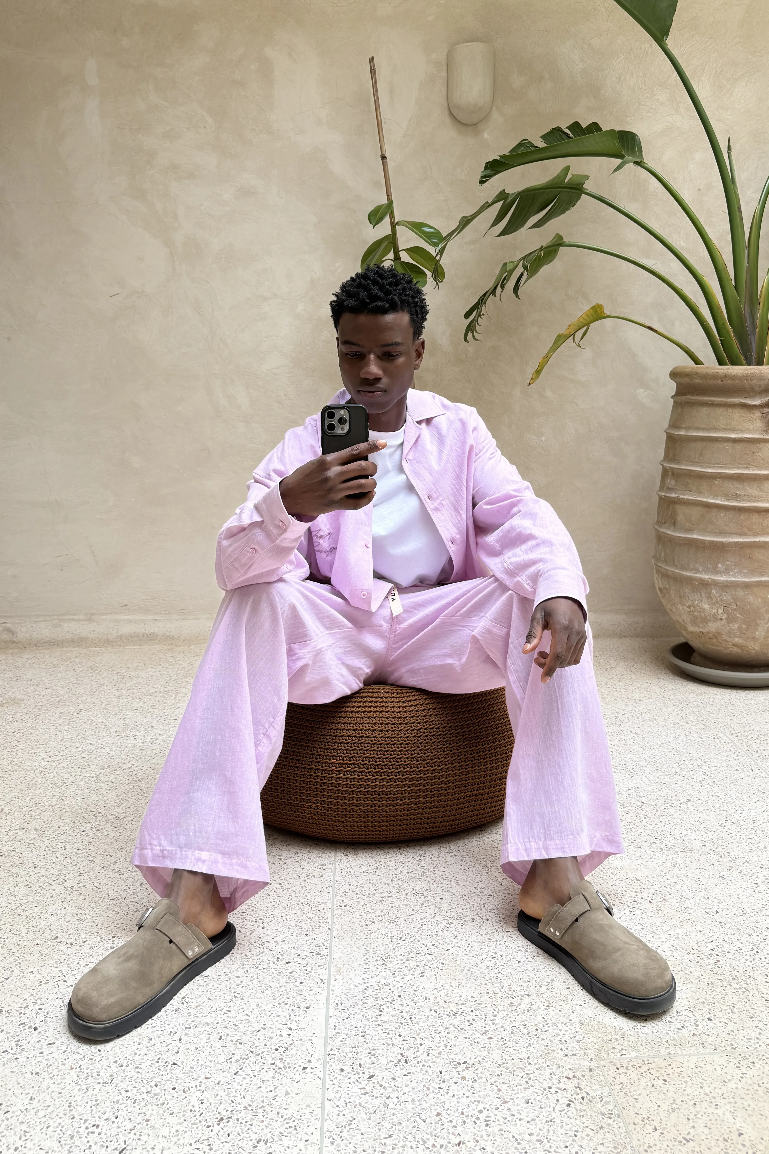 RASPBERRY "LINEN" PANTS - Image 9