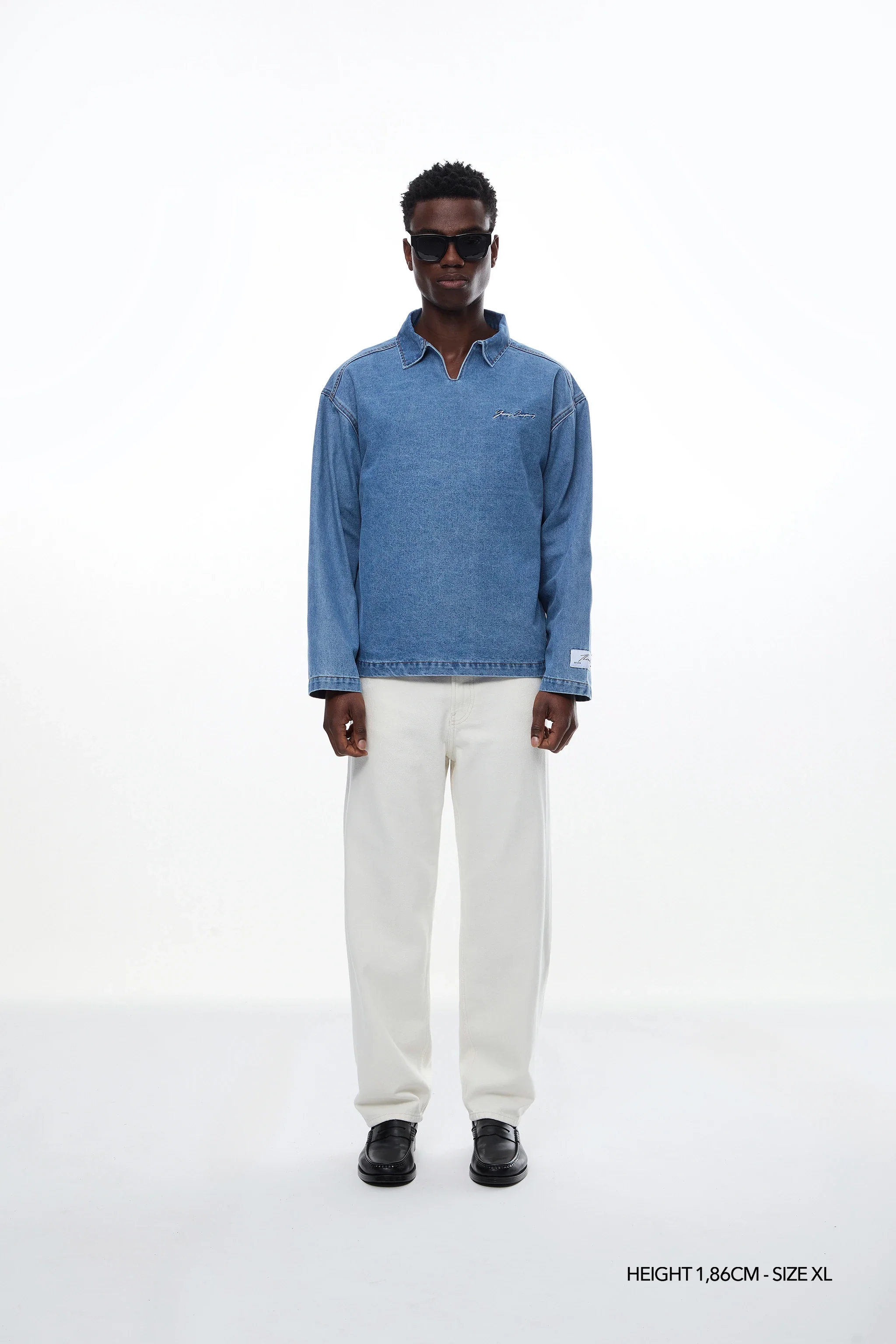 REGAL "THREADS" DENIM POLO - Image 6