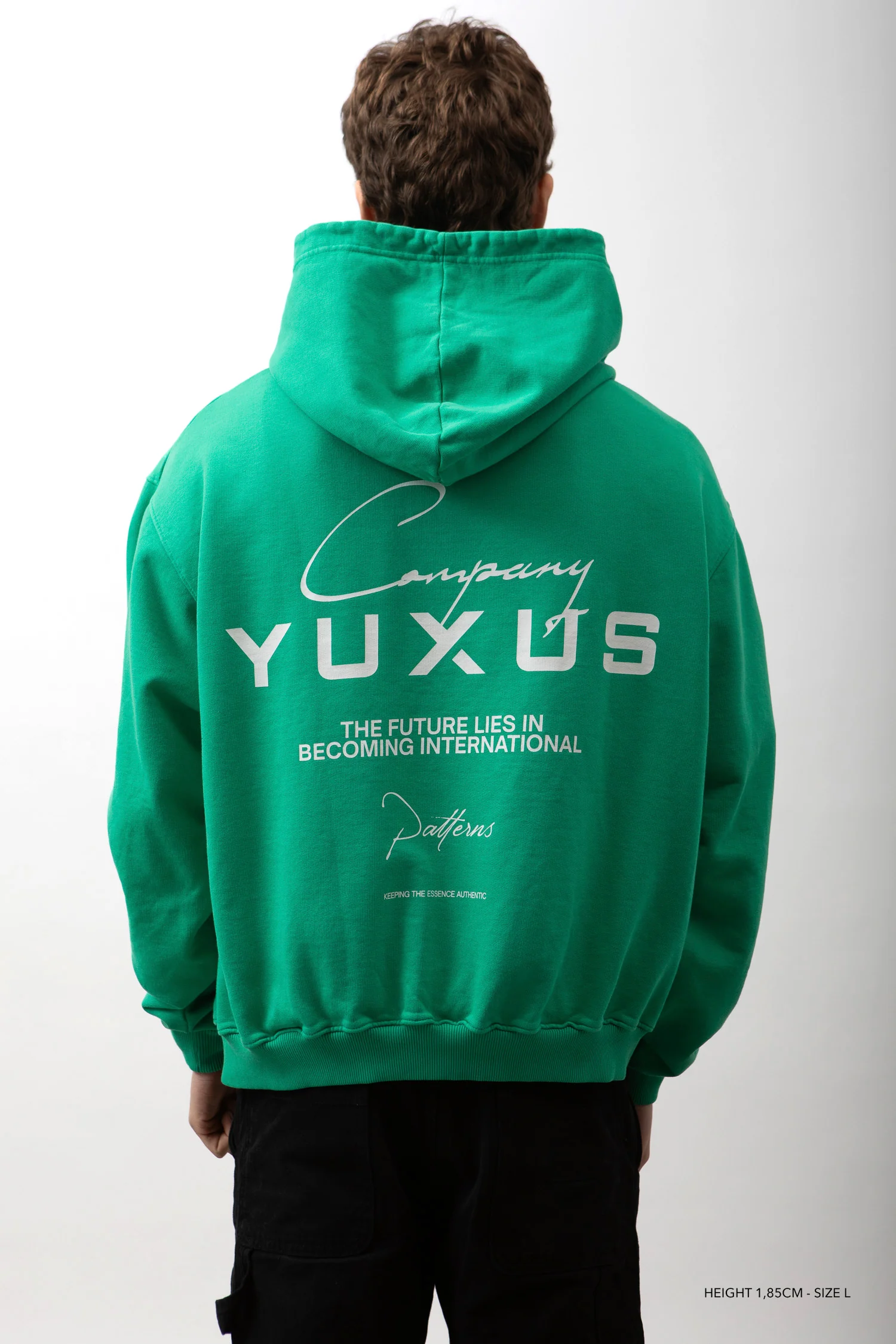 SEAFOAM "PATTERNS" HOODIE - Image 2