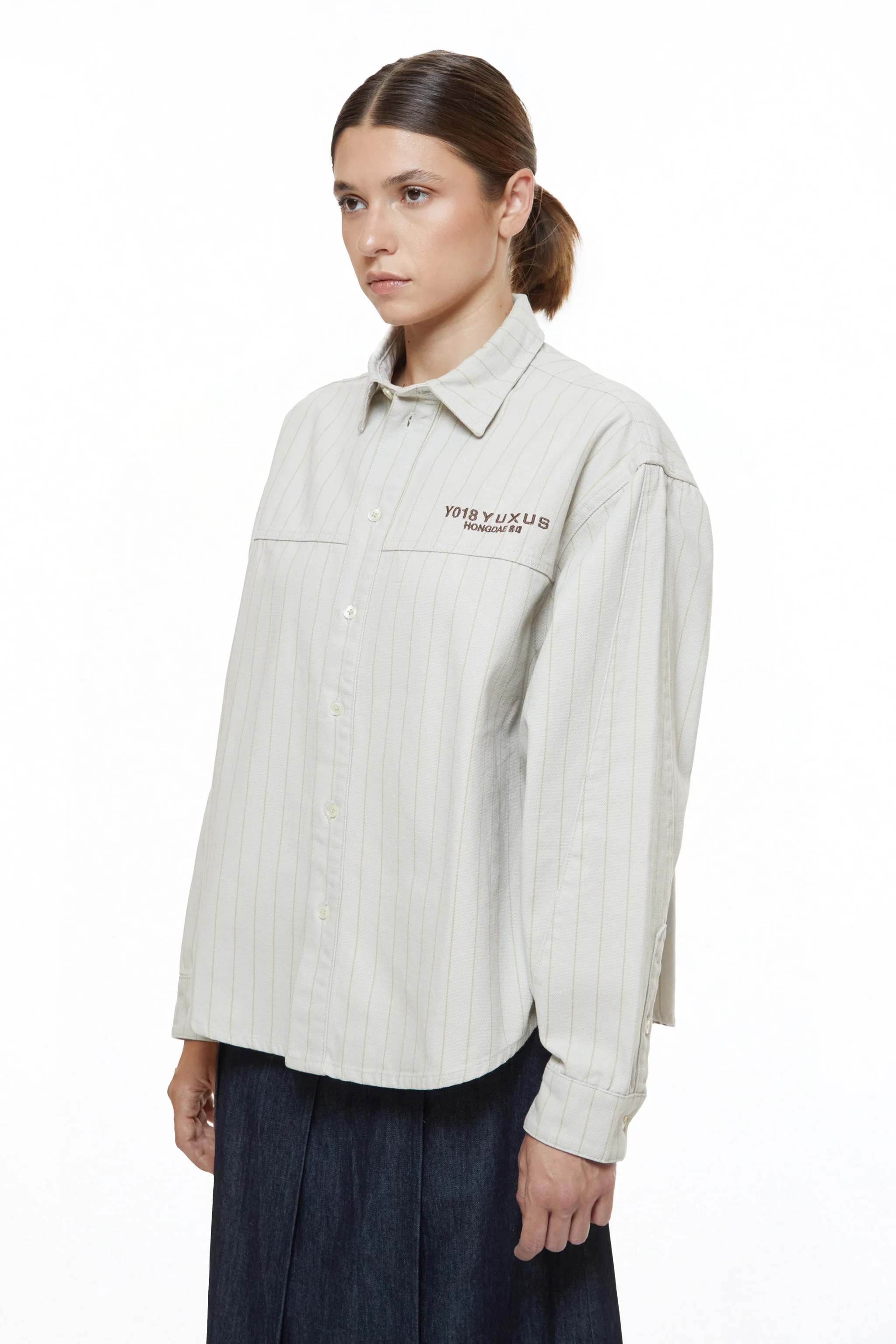 TAUPE "HONGDAE" SHIRT - Image 9