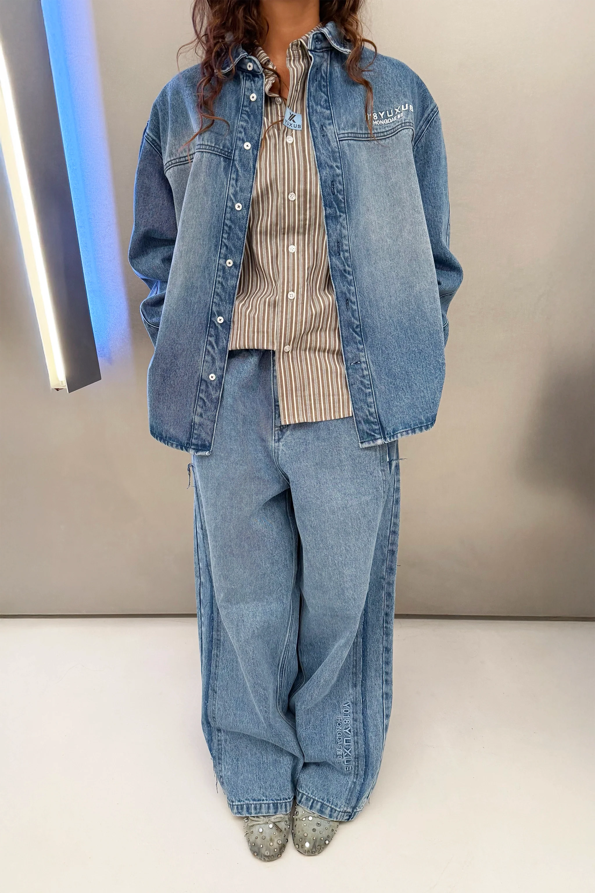 WASHED "HONGDAE" JEANS - Image 3