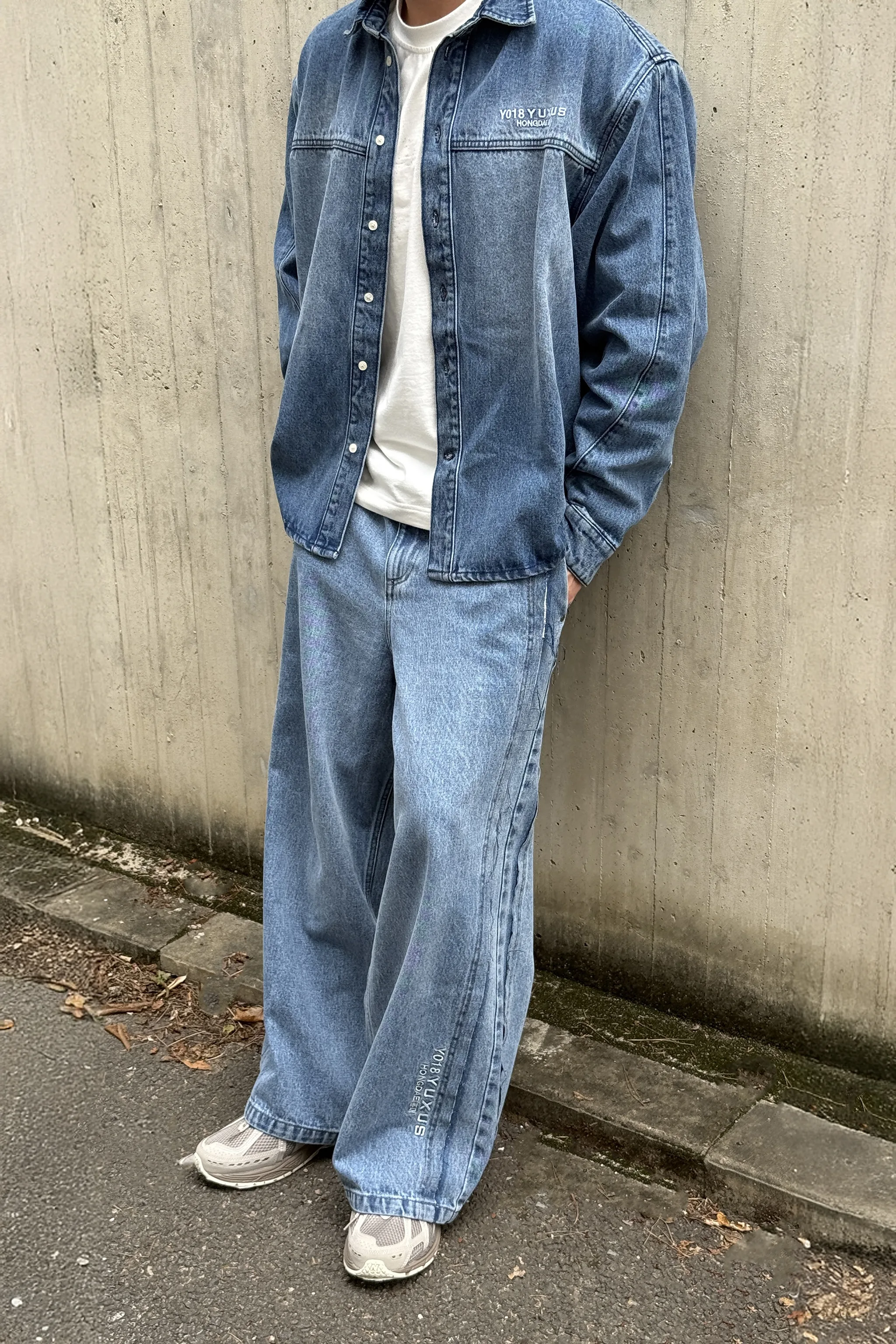 WASHED "HONGDAE" JEANS - Image 4