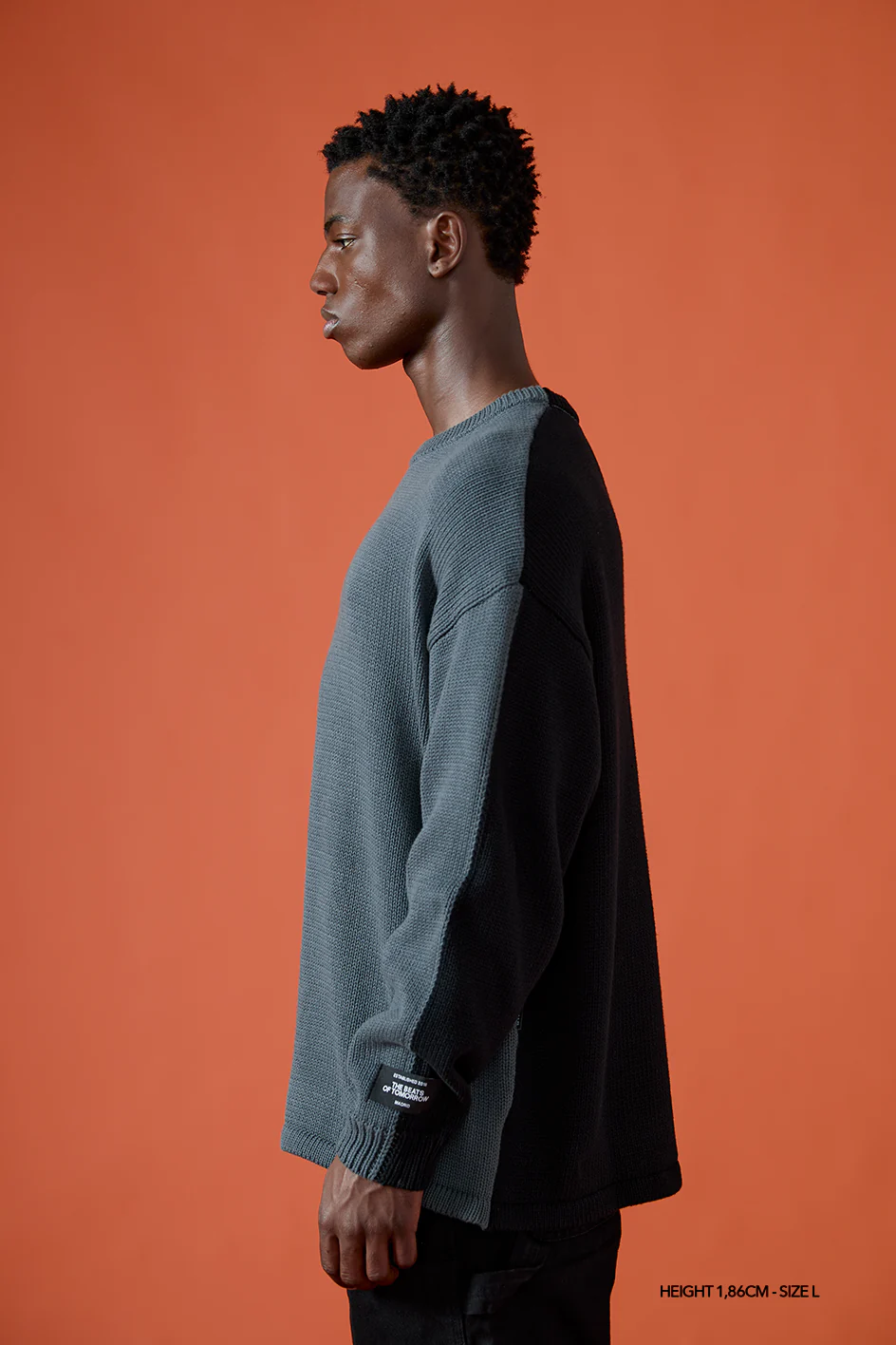 ZINC "GRAYSCALE" KNITTED CREWNECK - Image 7